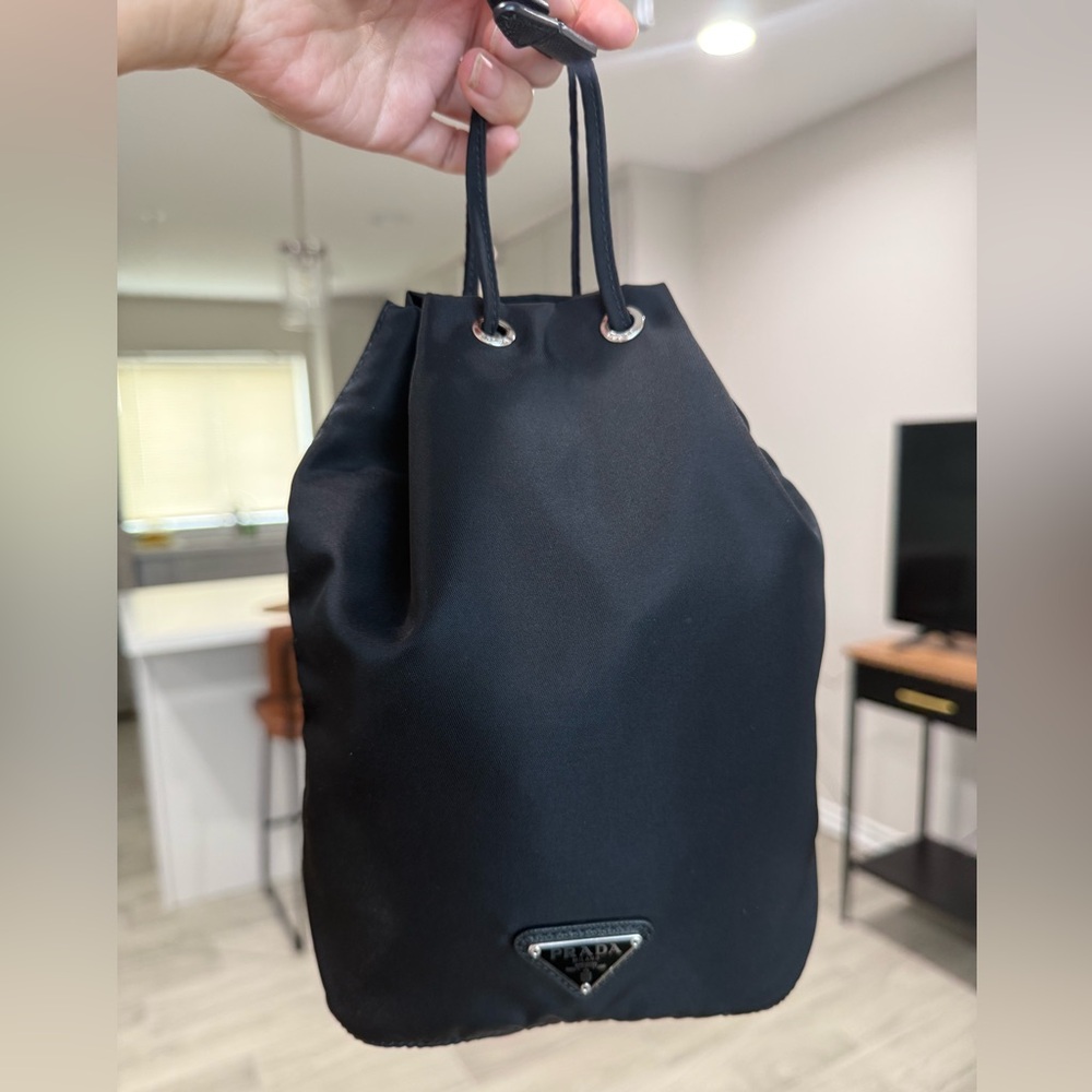Prada tessuto bucket bag